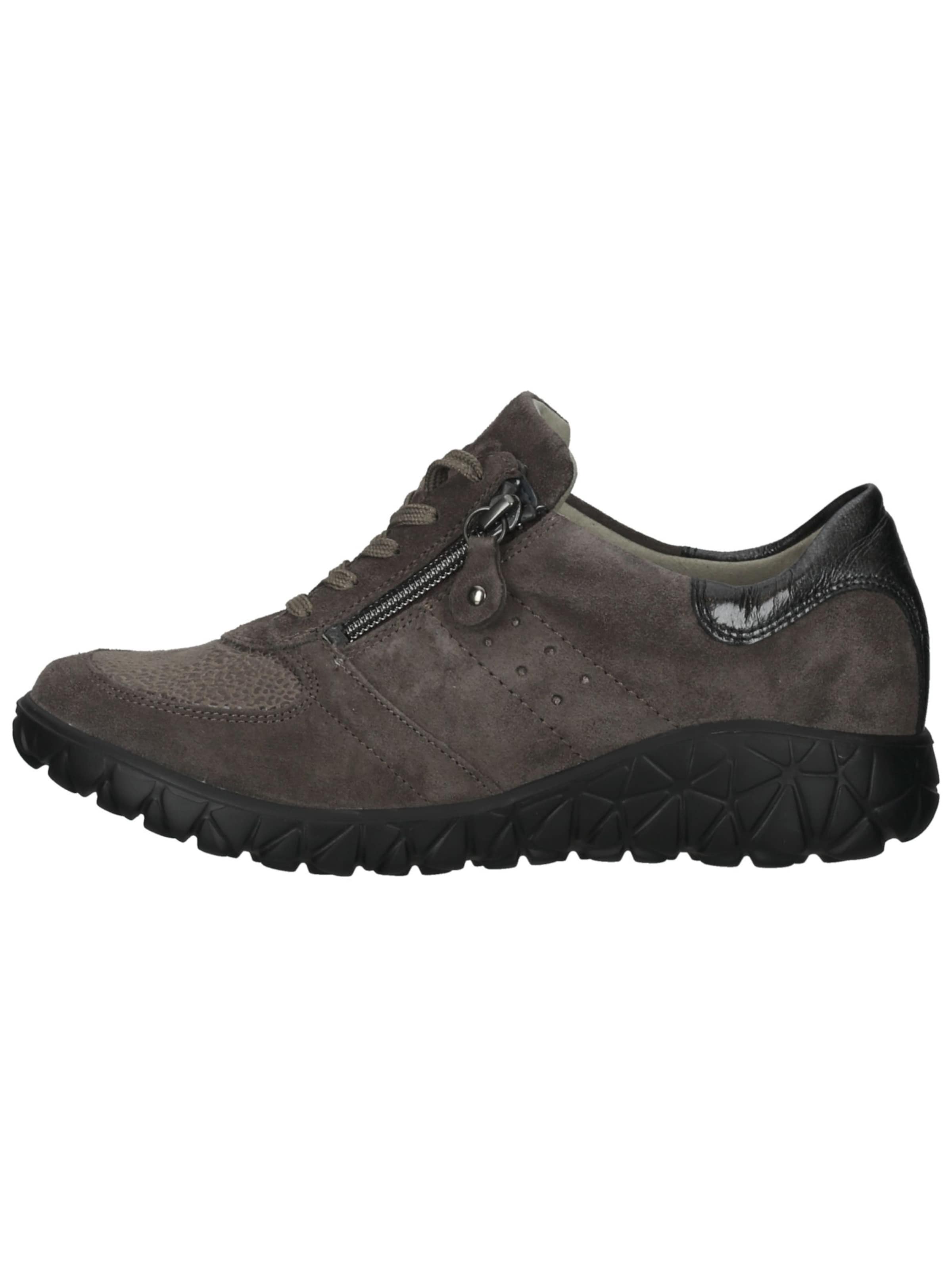 WALDLÄUFER Lace-up shoe in Grey