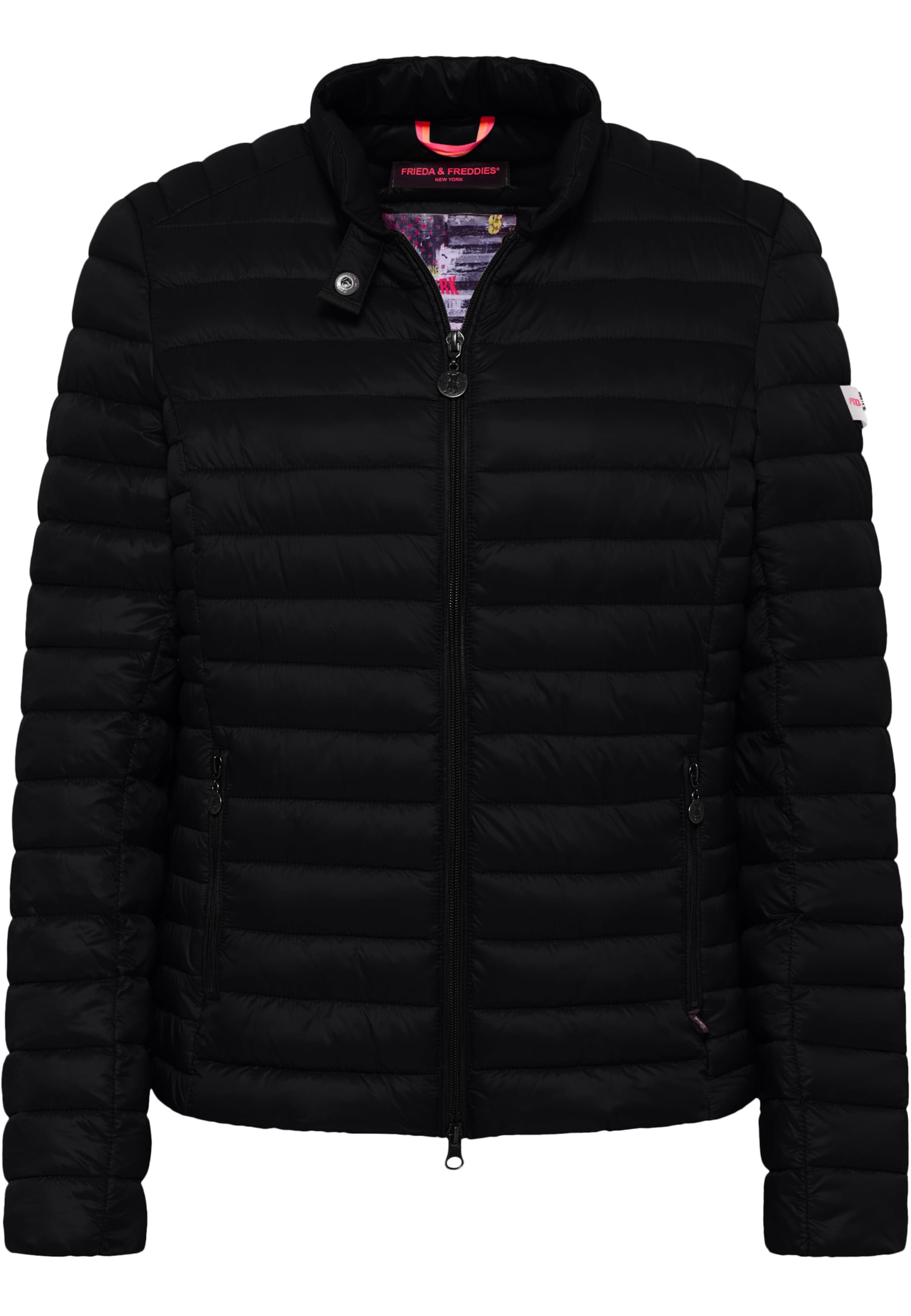 Frieda & Freddies NY Between-Season Jacket 'Judy' in Black: front