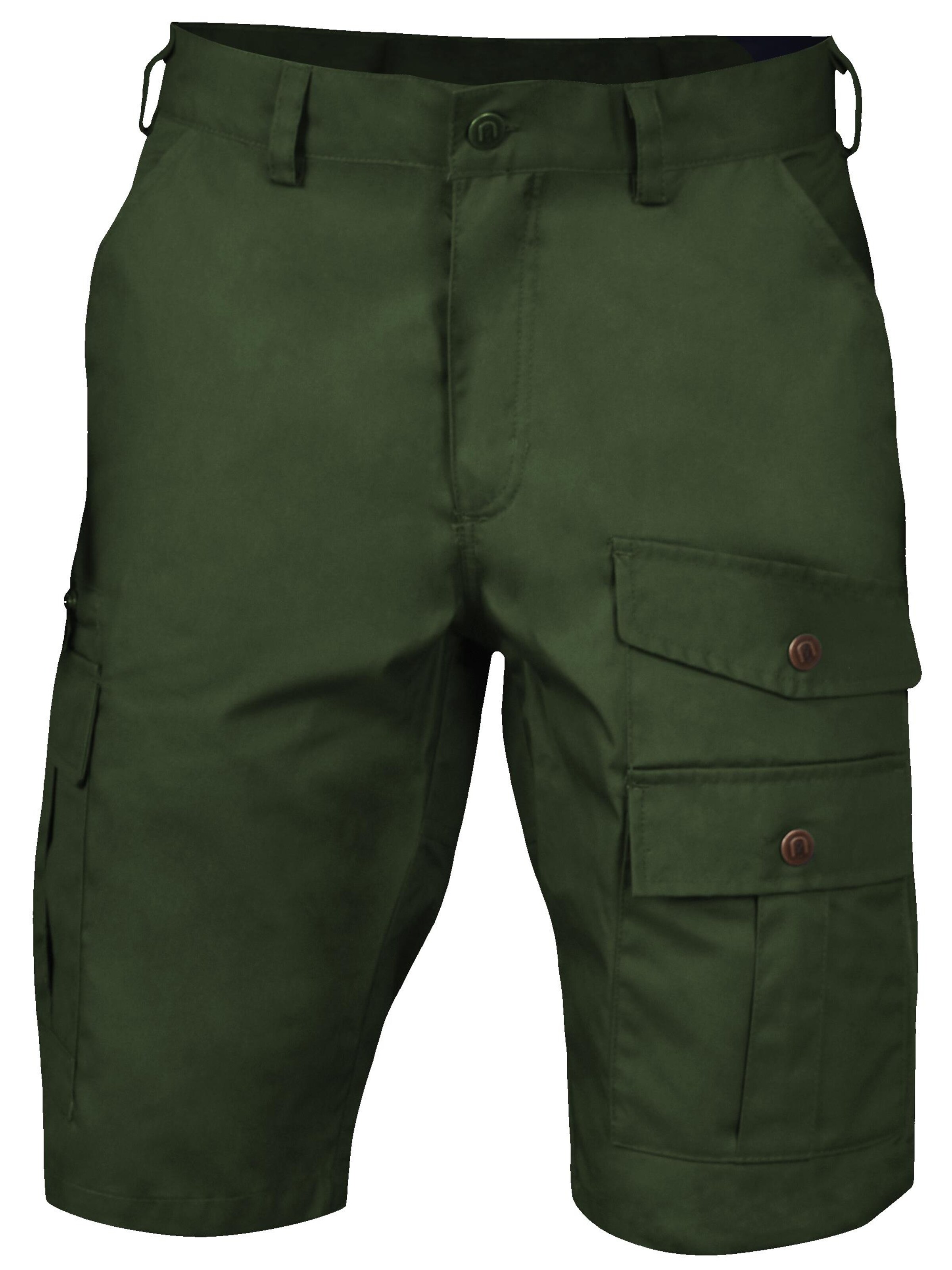 Regular Pantalon outdoor 'Ahvaz' normani en vert : devant