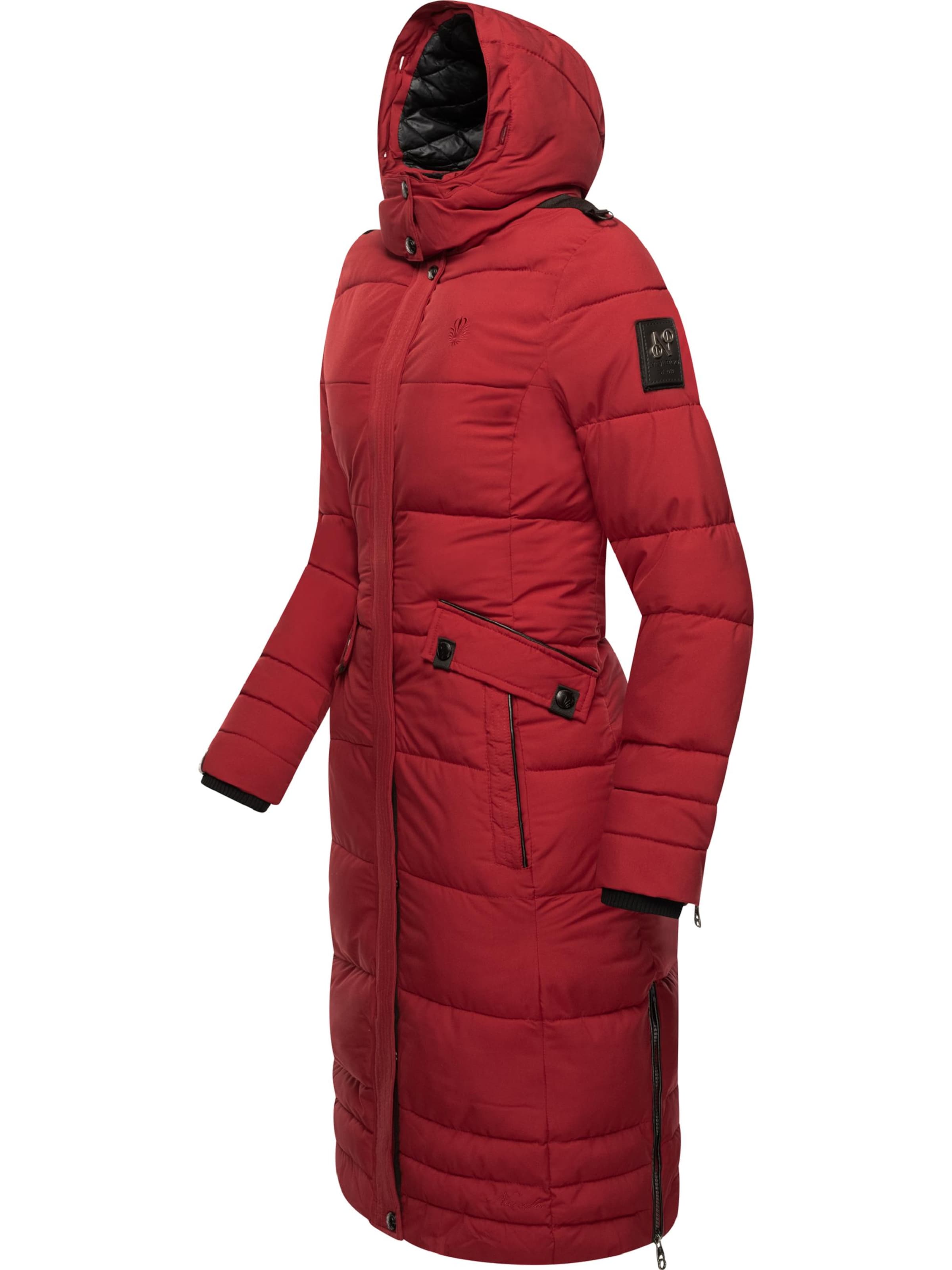 Manteau d’hiver 'Fahmiyaa' NAVAHOO en rouge