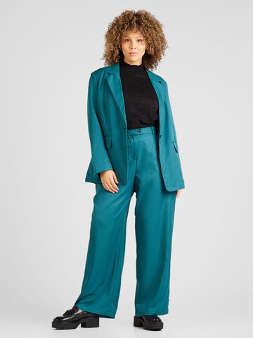 Wide leg Pantaloni 'Frey' di ONLY Carmakoma in verde