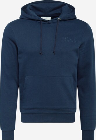 Casual Friday Regular fit Sweatshirt 'Sebastian' in Blue: front