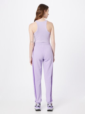 Soccx Zwężany krój Spodnie w kolorze fioletowy