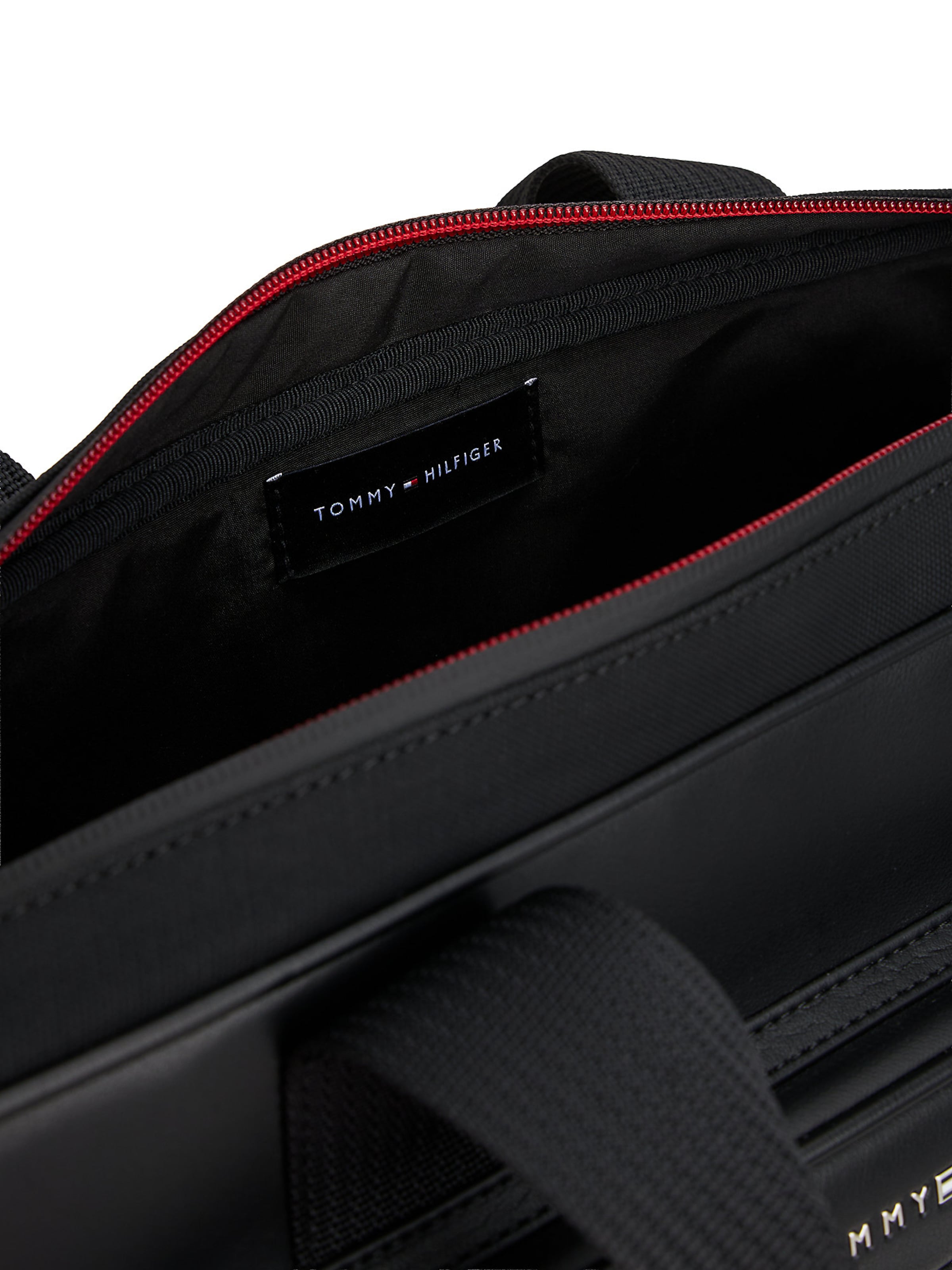 Borsa per laptop 'Foundation' di TOMMY HILFIGER in nero
