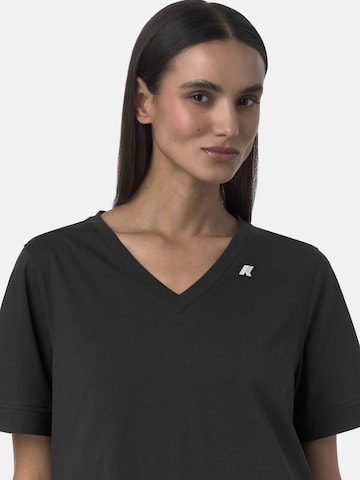 K-Way Shirt 'K-WAY LEDA JERSEY T-Shirt e Polo' in Zwart