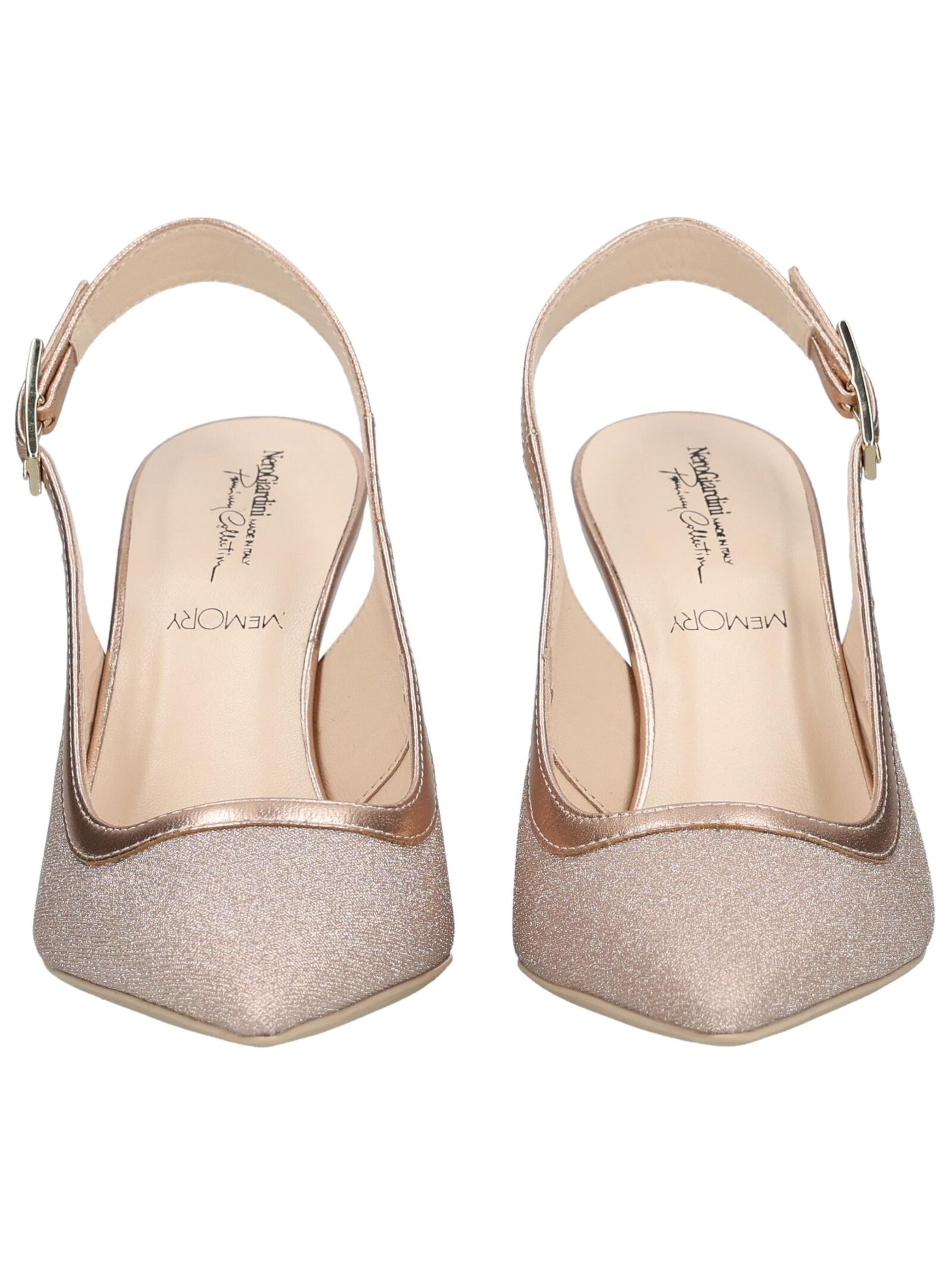 Escarpins à bride arrière Nero Giardini en beige