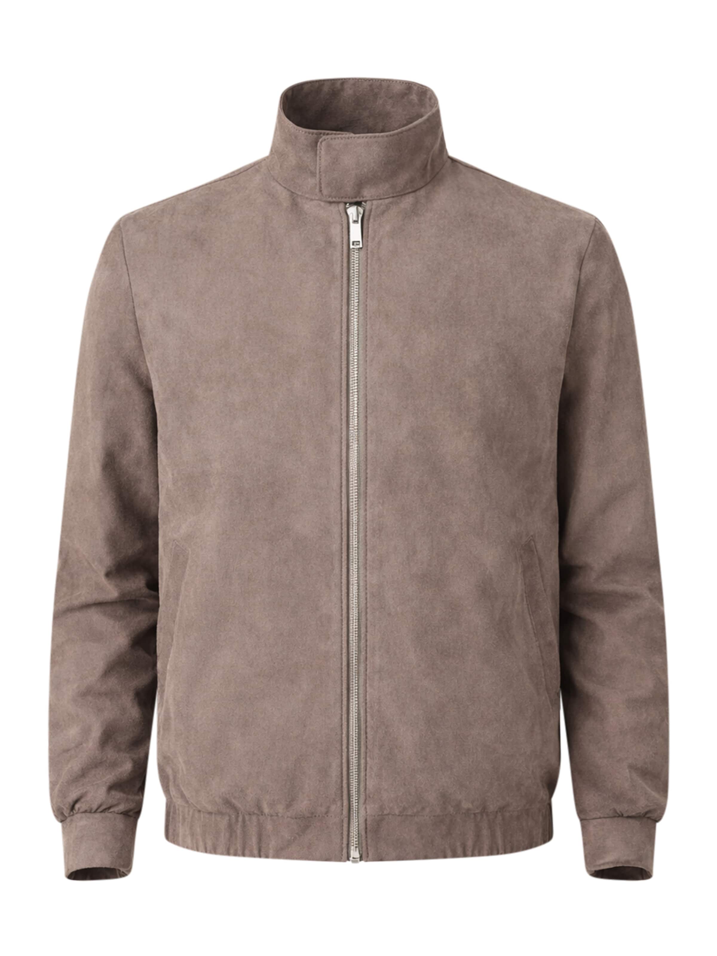 BRAVE SOUL Overgangsjakke i grå: forside