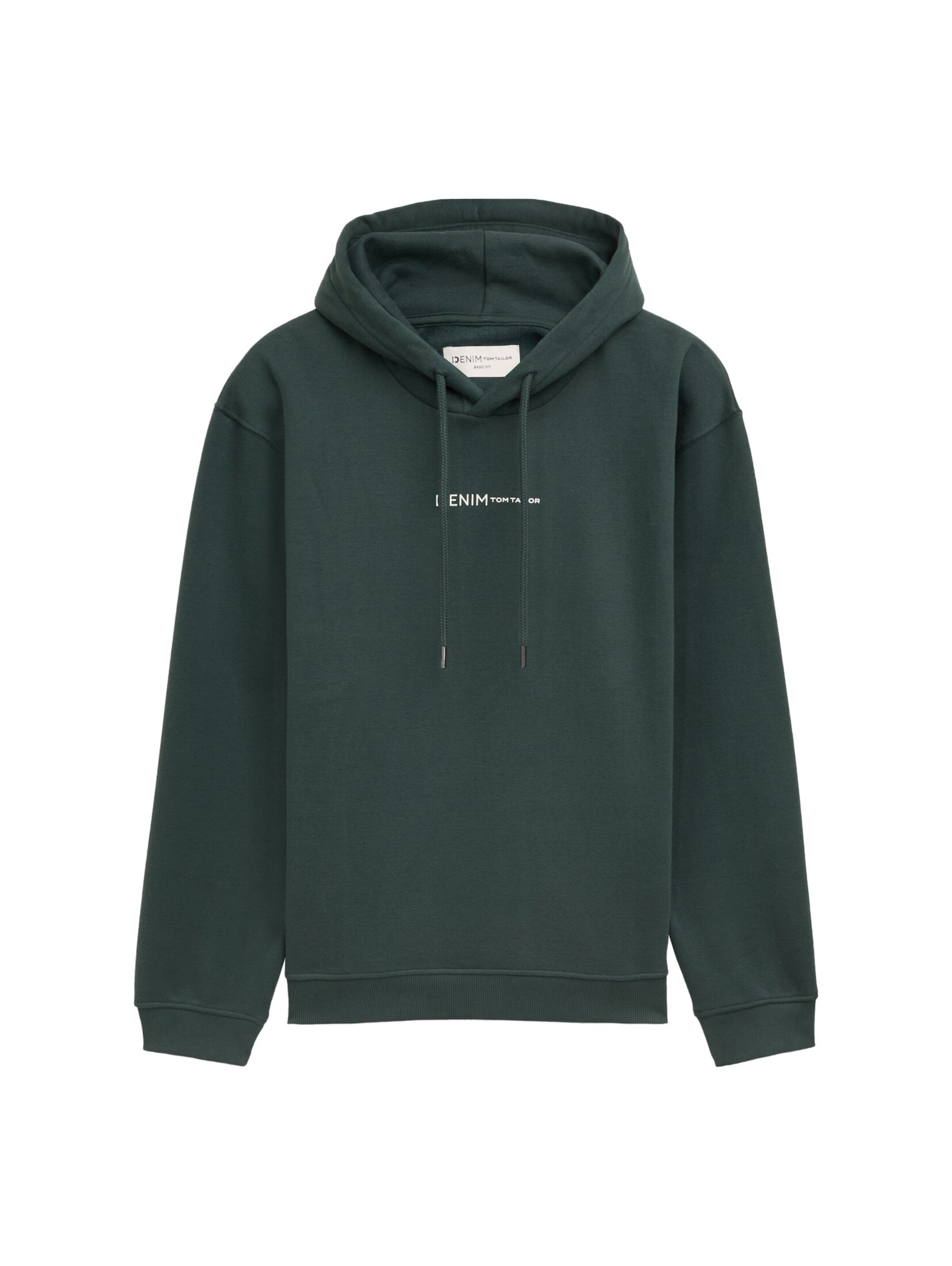 TOM TAILOR DENIM Sweatshirt in Grün: Vorderseite