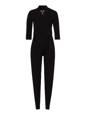 Les Lunes Jumpsuit 'Paul' in Zwart: voorkant