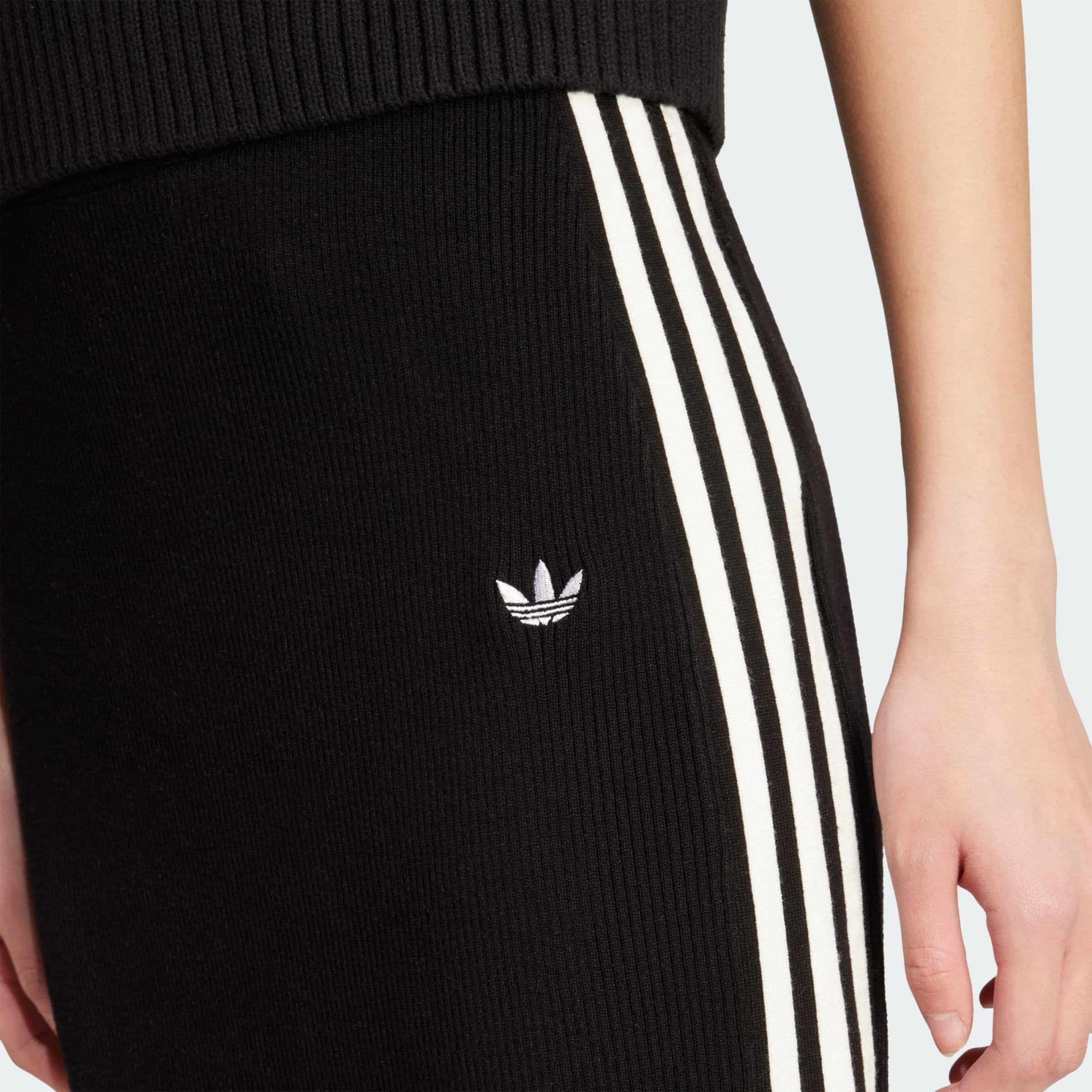 スカート adidas FW25 MIDI SKIRT KNIT (JW2661 BLACK) Adicolor_Knit_3-