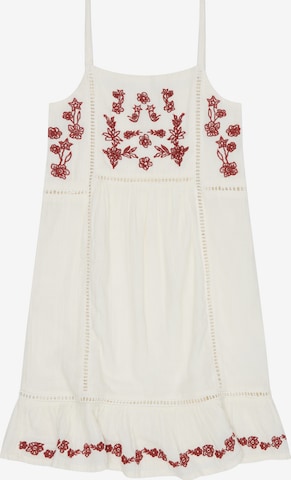 RAFFYA Kleid 'Eina' in Weiß: Vorderseite