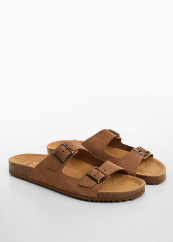 MANGO TEEN Sandals 'Javi' in Brown