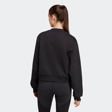 ADIDAS BY STELLA MCCARTNEY Sportsweatshirt in Schwarz