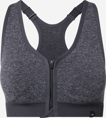 Bustier Soutien-gorge de sport 'Savannah' Marika en gris : devant