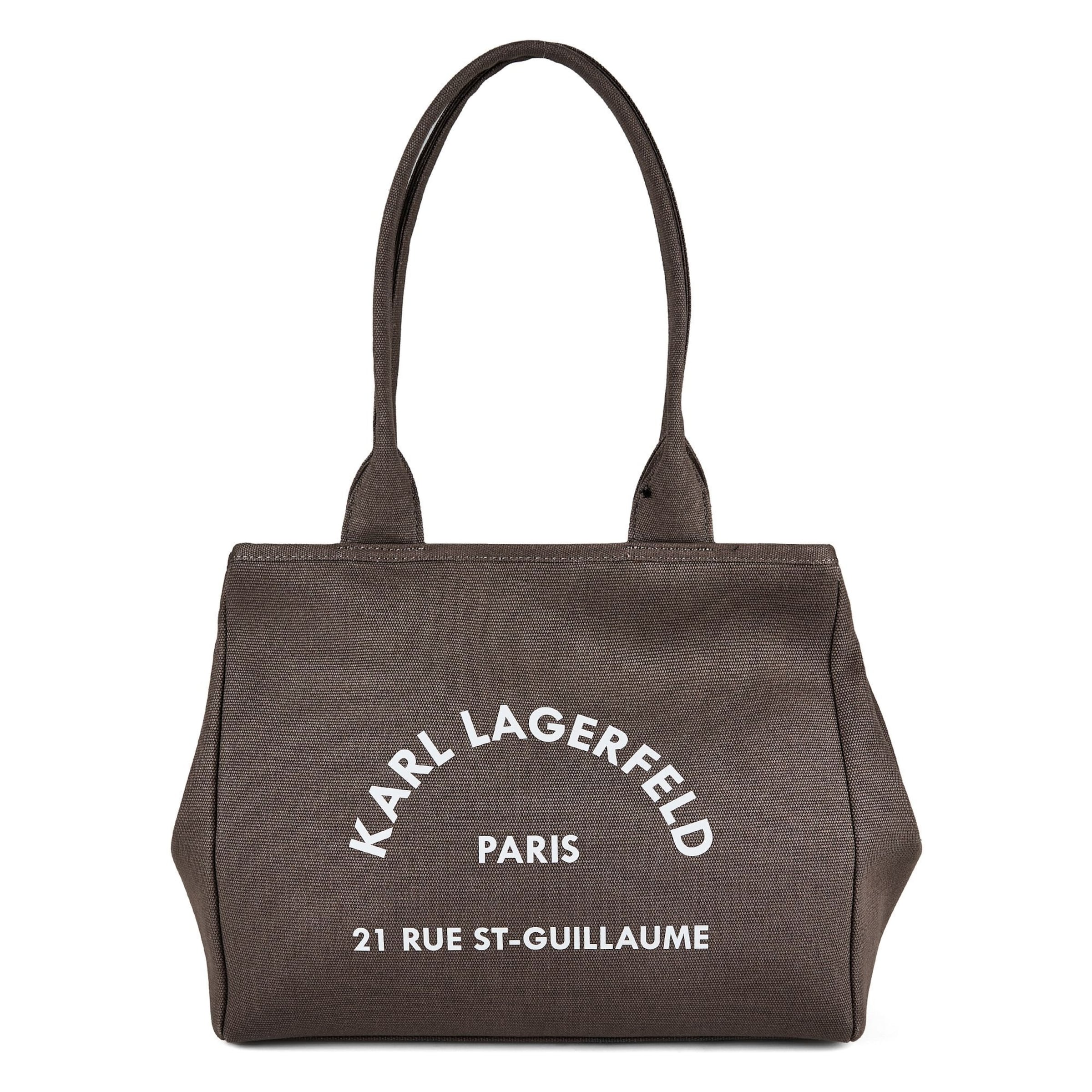 Karl Lagerfeld Shopper in One size in Mocha / Wool white, Item view