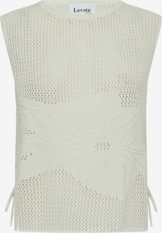 Levete Room Neuletoppi 'Lian 3 ' värissä valkoinen: etupuoli