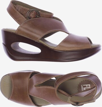 FLY LONDON Sandals & High-Heeled Sandals in 37 in Brown: front