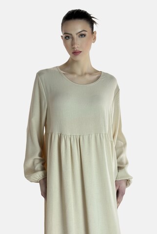 Elara Kleid in Beige