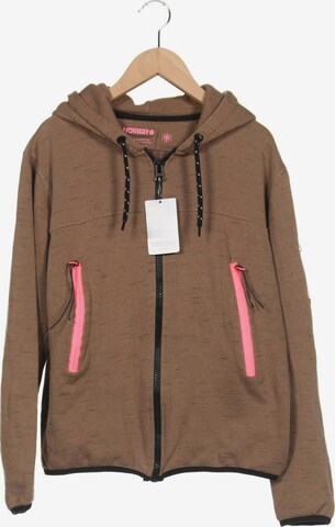 Geographical Norway Sweatshirt & Zip-Up Hoodie in L in Brown: front
