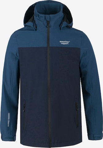 Weather Report Outdoor jacket 'Borise Jr.' in Blue: front