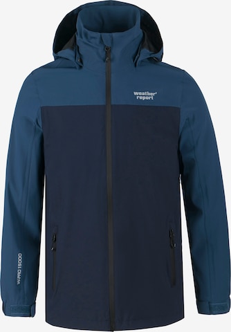 Weather Report Weatherproof jacket 'Borise Jr.' in Blue: front