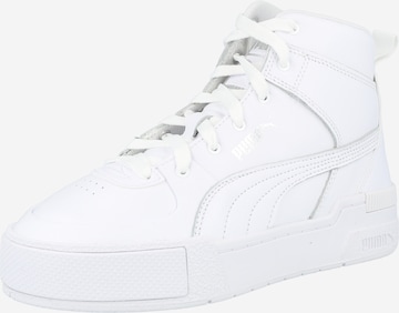 PUMA - Zapatillas deportivas altas 'Cali' en blanco: frente