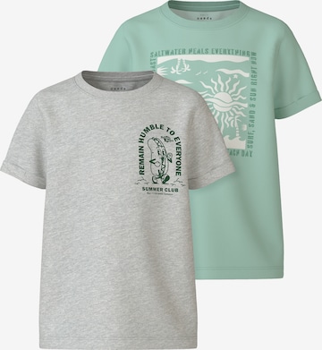 NAME IT - Camisola 'NKMVux' em cinzento: frente