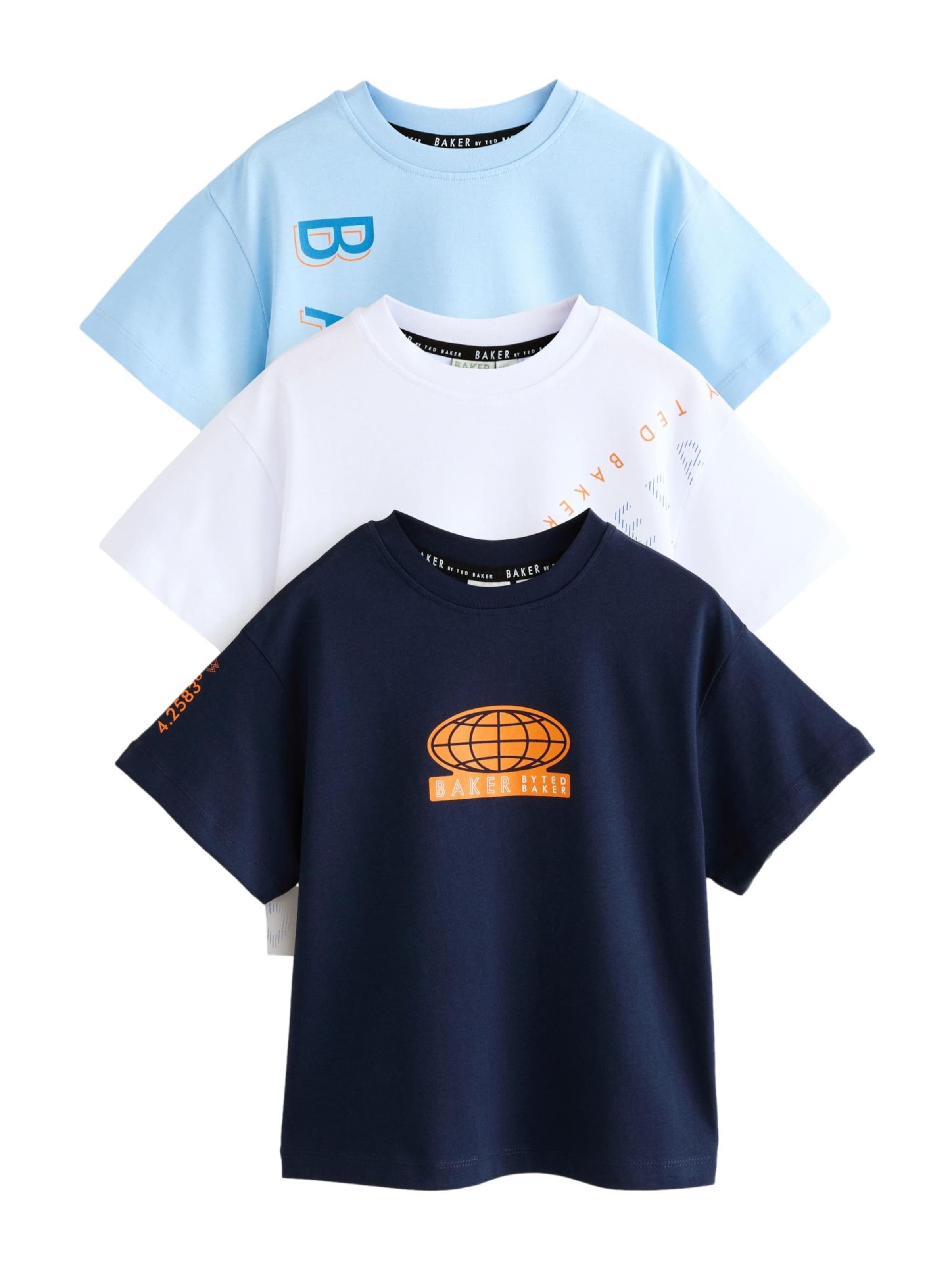 Baker by Ted Baker Majica | modra barva: sprednja stran