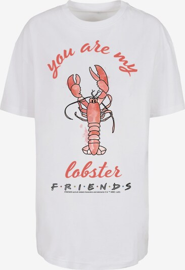 Maglia extra large 'Friends TV Serie Lobster Chest' F4NT4STIC di colore melone / nero / bianco, Visualizzazione prodotti