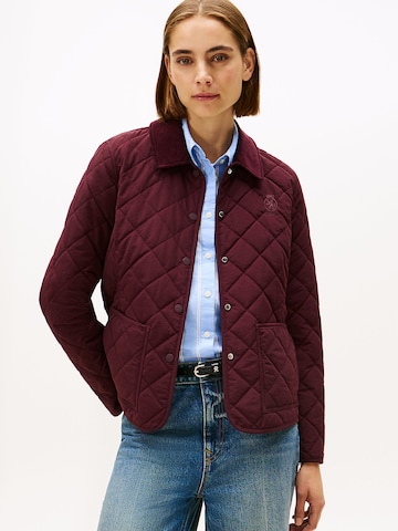 TOMMY HILFIGER Tussenjas in Rood: voorkant