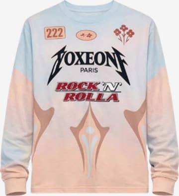 Yoxeone Sports sweatshirt 'Ice Pulse Jersey' in Mixed colours: front
