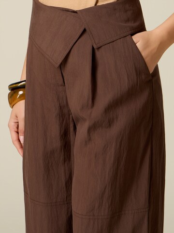 oltre Baggy Broek in Bruin