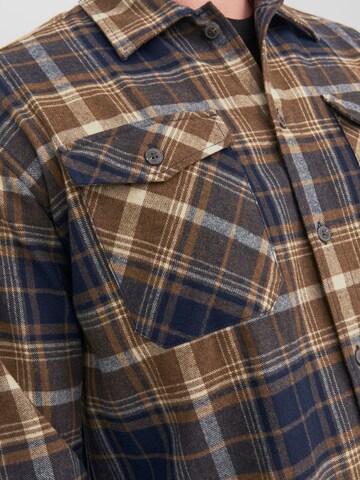 Jack & Jones Plus Comfort fit Button Up Shirt 'Eddie' in Mixed colors