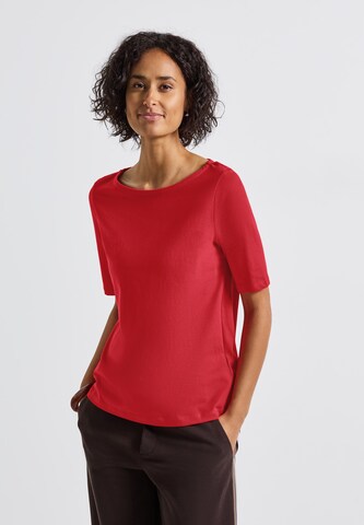 STREET ONE Shirt in Red: front