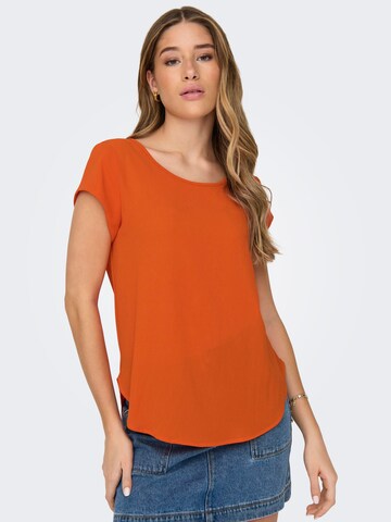 ONLY - Blusa 'Vic' em laranja