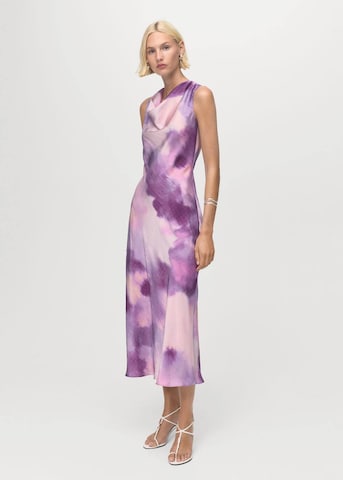 MANGO Kleid 'Veronike' in Lila: Vorderseite