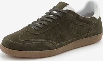 Elbsand Sneakers in Green: front