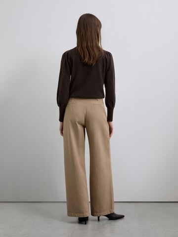 Scalpers Lużny krój Cygaretki w kolorze beżowy