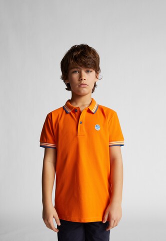 T-Shirt North Sails en orange : devant