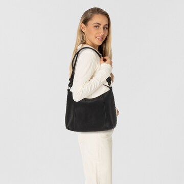 Borsa a spalla 'Hobo Silvana' di Cowboysbag in nero