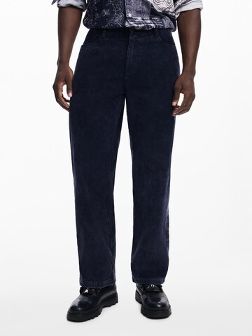Desigual - regular Vaquero en azul: frente