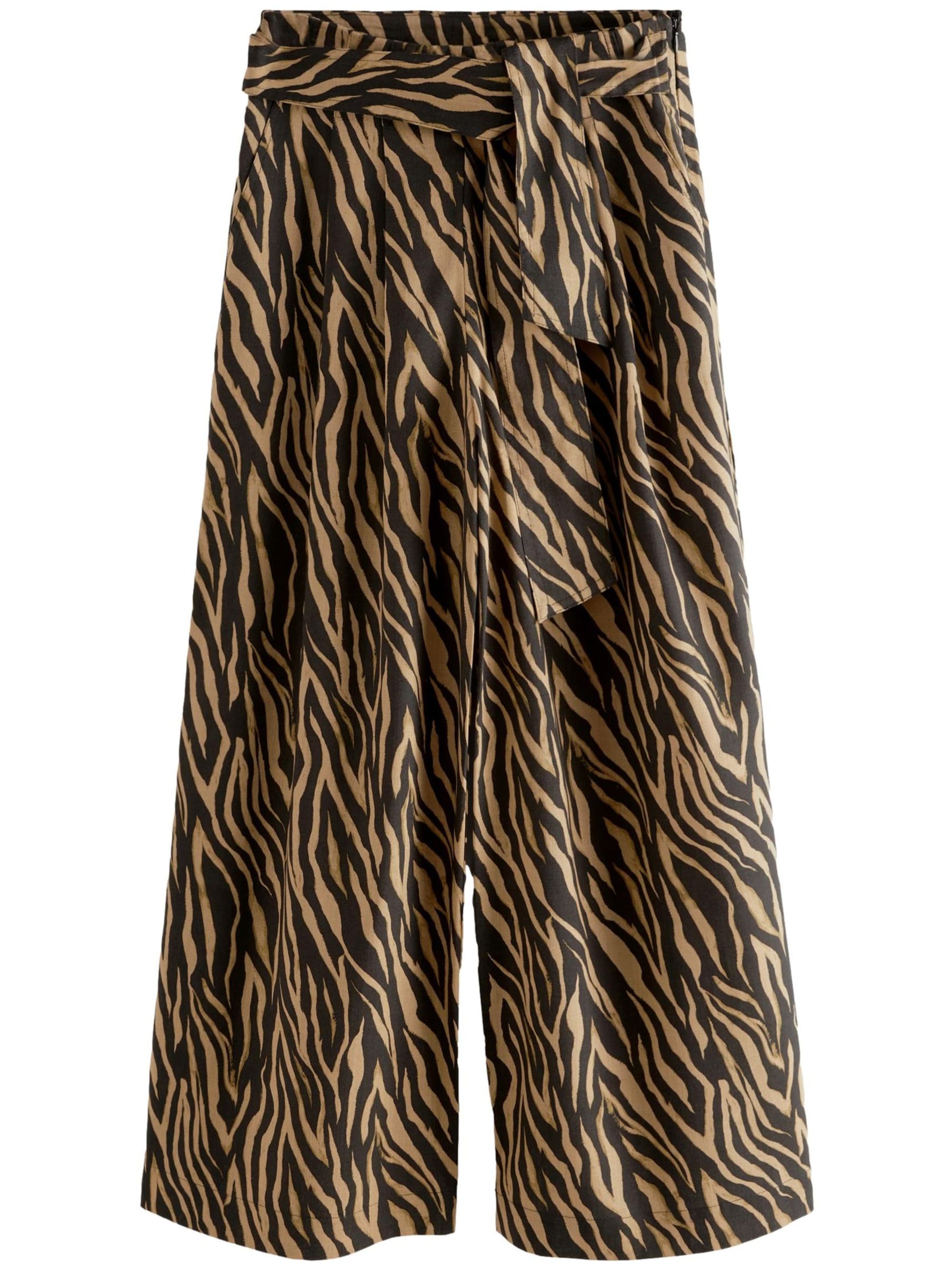 Next Flared Bukser i blandingsfarvet: forside