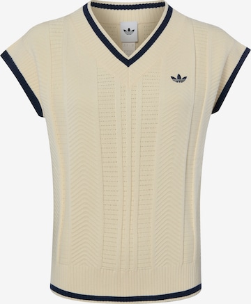 ADIDAS ORIGINALS Pullunder in Beige: Vorderseite