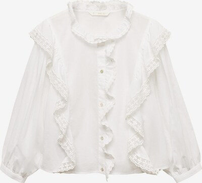 Bluză 'MATILDA' MANGO pe alb, Vizualizare produs