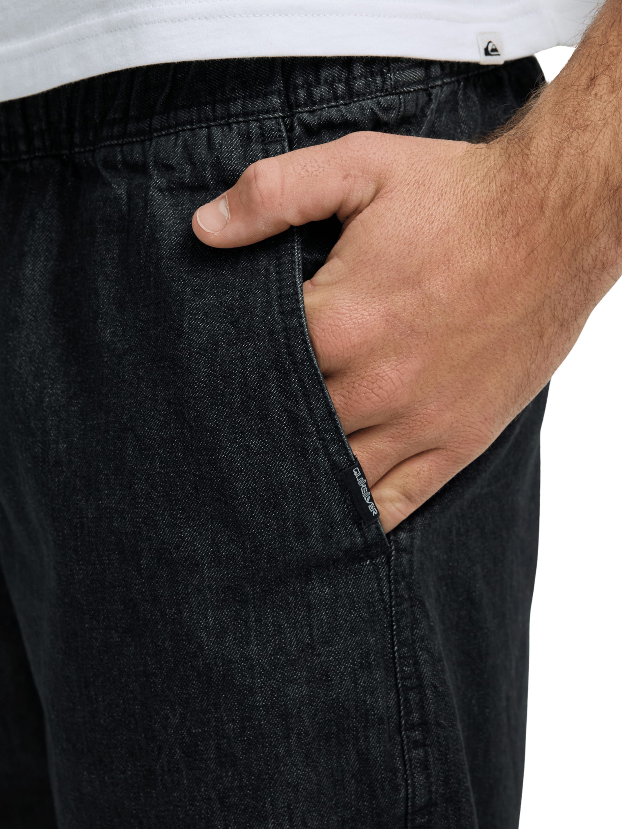 QUIKSILVER Loose fit Jeans 'Taxer' in Black