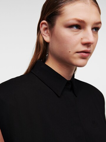 Camicia da donna di Karl Lagerfeld in nero