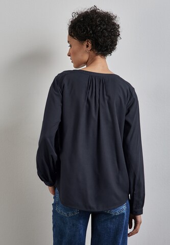 STREET ONE Bluse in Blau