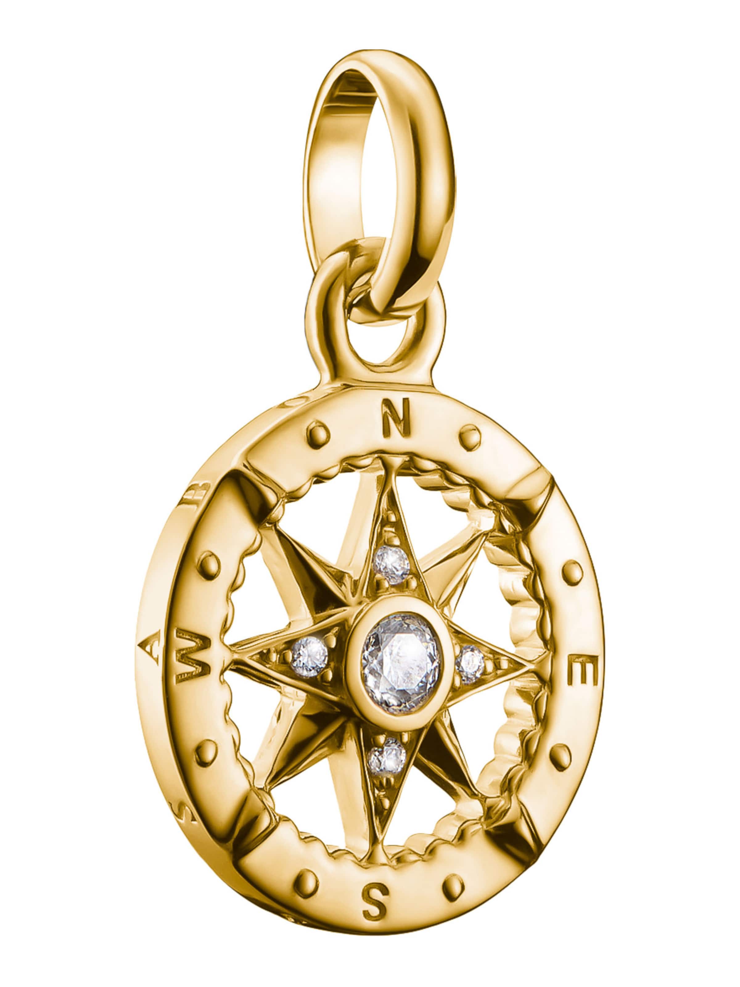Thomas Sabo Anhänger in Gold: Vorderseite