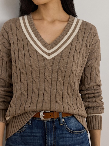 Lauren Ralph Lauren Pulover 'TEDURPH' | bež barva