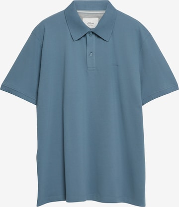 s.Oliver Red Label Big & Tall Shirt in Blauw: voorkant